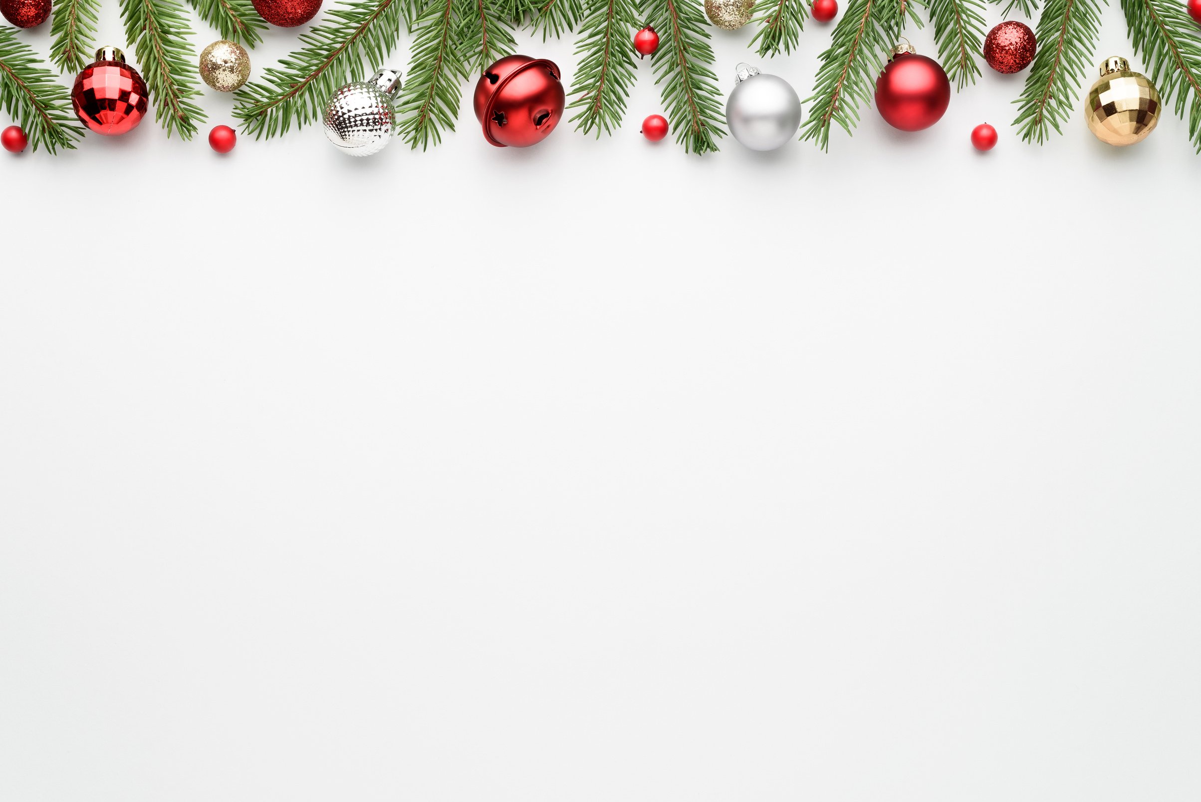 White christmas background